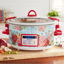 Load image into Gallery viewer, Sweet Rose 6-Quart Stainless Steel Digital Slow Cooker
