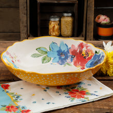 Load image into Gallery viewer, The Pioneer Woman Melody 12.75-Inch Large Pasta Serving Bowl

