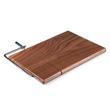 Load image into Gallery viewer, Meridian Black Walnut Cutting Board &amp; Cheese Slicer
