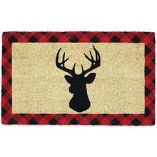 Load image into Gallery viewer, Holiday Stag Doormat
