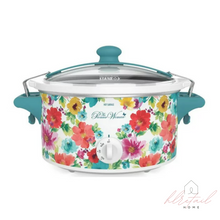 Load image into Gallery viewer, Breezy Blossom 6 Quart Portable Slow Cooker
