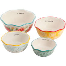 Load image into Gallery viewer, Measuring Bowls &amp; Cup (5 Pcs)
