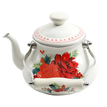 Load image into Gallery viewer, Tea Kettle, Cheerful Rose, 1.9 Quarts

