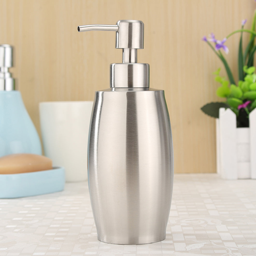 Stainless Steel Hand Soap & Lotion Pump Dispenser