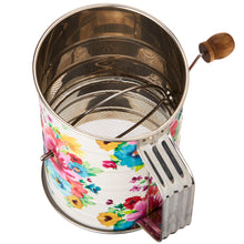 Load image into Gallery viewer, 3-Cup Stainless Steel Crank Flour Sifter and Pastry Cutter
