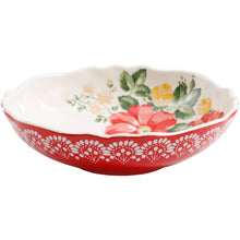 Load image into Gallery viewer, Vintage Floral 5-Piece Pasta Bowl Set
