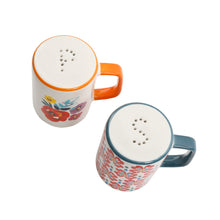 Load image into Gallery viewer, Floral Spoon Rest and Salt &amp; Pepper Shaker Set
