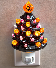 Load image into Gallery viewer, Lighted Retro Halloween Trees

