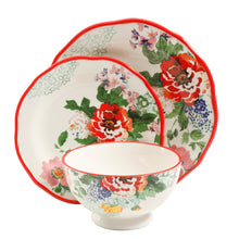 Load image into Gallery viewer, Country Garden 12-Piece Dinnerware Set
