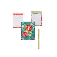 Load image into Gallery viewer, Vintage Floral 14-Piece Note Taking Kit
