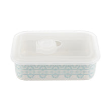 Load image into Gallery viewer, Vintage Floral 6-Piece Decorated Stoneware Storage Set with Lids

