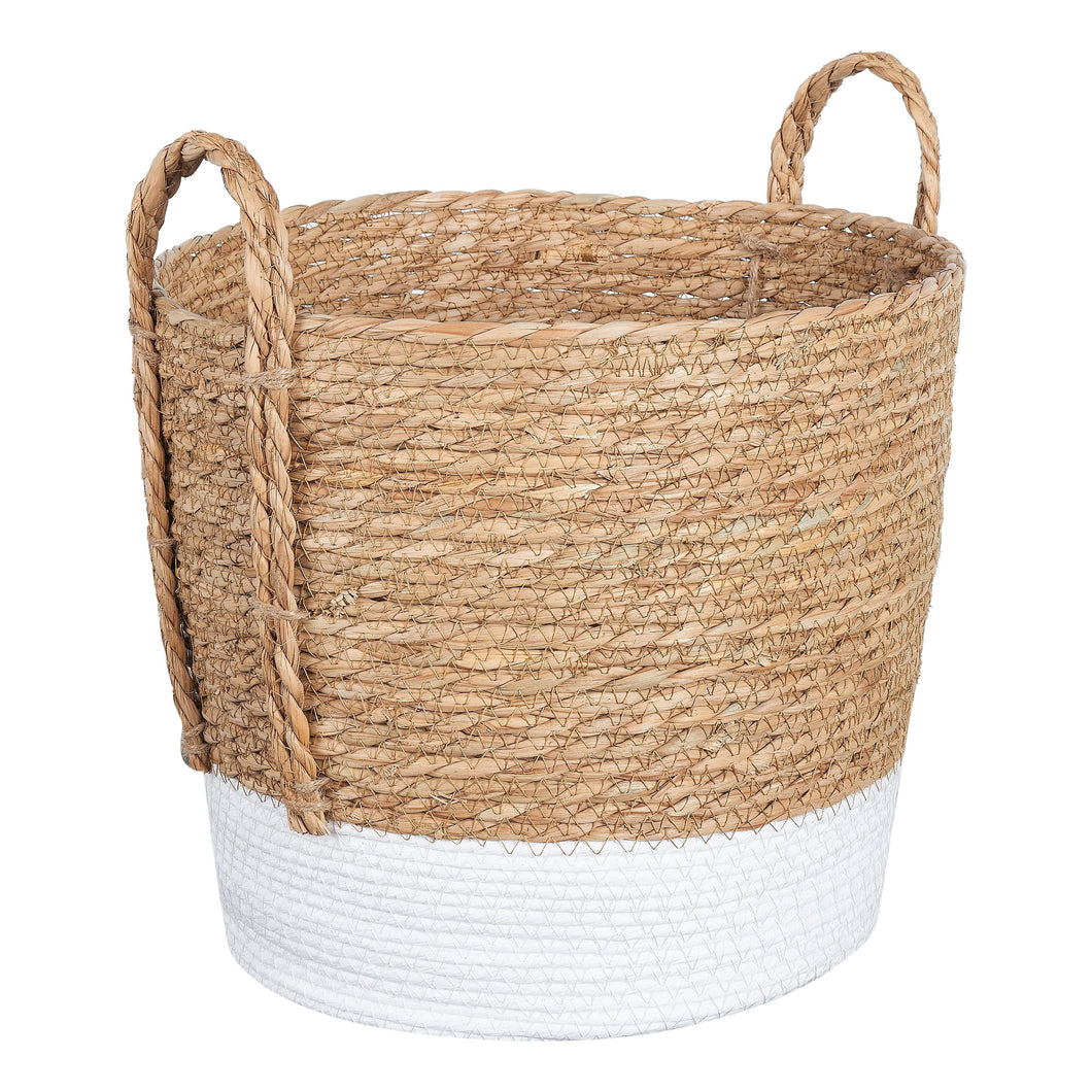 Mainstays Seagrass & Paper Rope Baskets, Set of 2, 12
