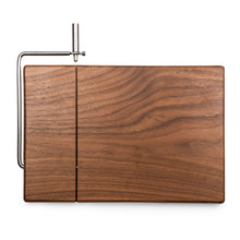 Load image into Gallery viewer, Meridian Black Walnut Cutting Board &amp; Cheese Slicer
