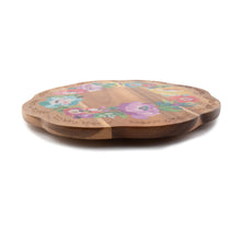 Load image into Gallery viewer, The Pioneer Woman 12-Inch Floral Wood Lazy Susan
