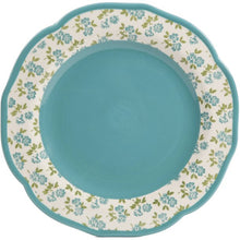 Load image into Gallery viewer, Timeless Floral &amp; Retro Dot 12-Piece Dinnerware Set
