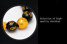 Load image into Gallery viewer, Pure Copper Pixiu Feng Shui Obsidian Wealth Bracelet
